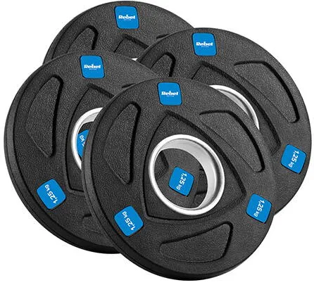 Rebel DISC GREUTATE FONTA CAUCIUCATA SET 4 X 1.25 KG REBEL AC