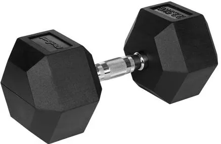 Rebel GANTERE DUMBBELL HEX FONTA CAUCIUCATA 22.5KG REBEL ACTI