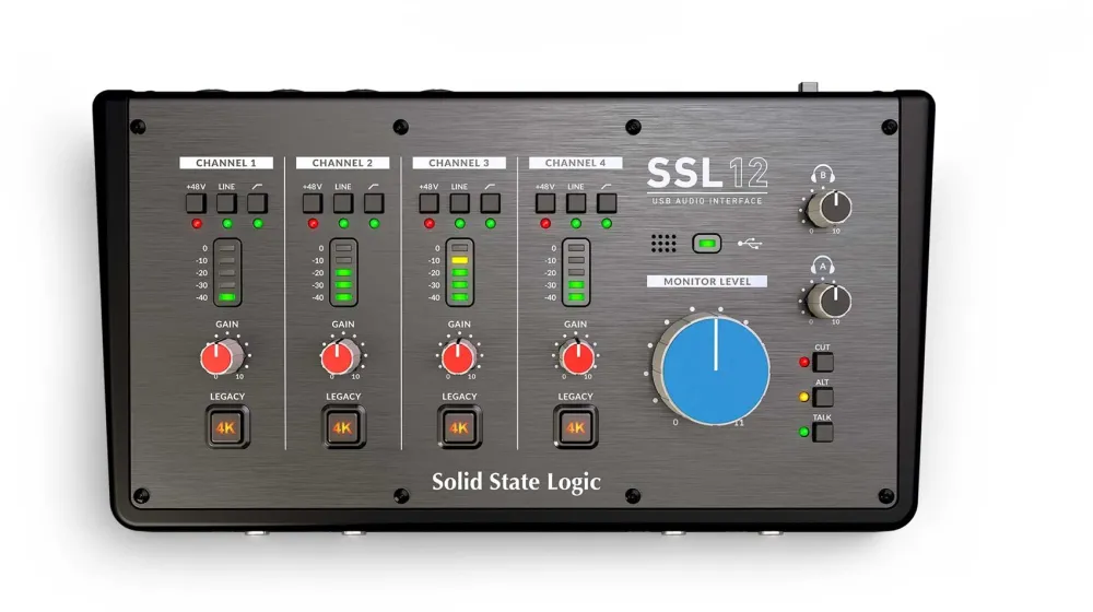 Solid State Logic SSL12 - Interfejs audio 12/8 USB-C
