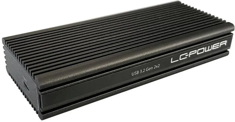 LC-Power Carcasa SSD M.2 NVMe LC Power, USB 3.2 Type-C, Negru