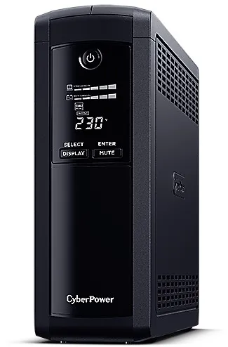 UPS CYBER POWER UPS CYBER POWER Line Int. cu mgmt,LCD,tower, 1200VA/ 720W,AVR,8xIEC C13,LCD,2x 12V/7Ah,Backup 1-8 min,incarcare 8h,conector USB,RS232,RJ45,GreenP,"VP1200EILCD"