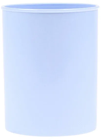 DONAU Suport plastic, cilindric, pentru instrumente de scris, D75mm, H-9.5cm, DONAU Life - bleu pastel