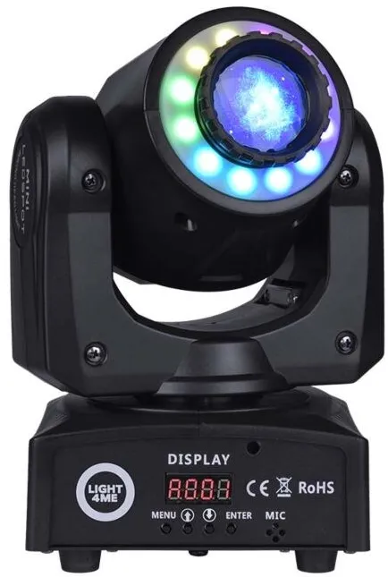 Light4Me 30 SPOT RING - Głowica ruchoma LED, 30 W