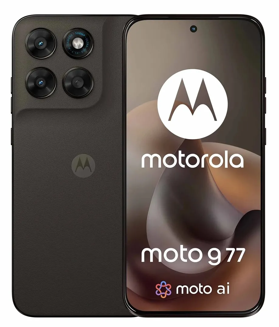 Smartphone MOTOROLA Smartphone MOTOROLA Moto G77 5G 12/256GB PANTONE Black Olive