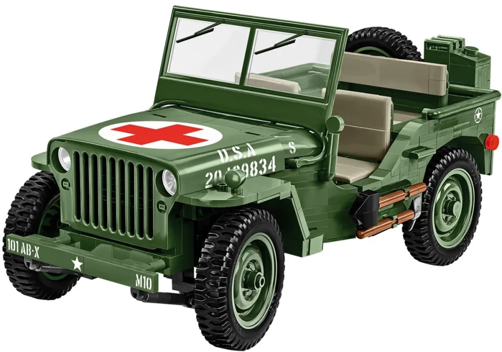Cobi Willys MB Medical, construction toy