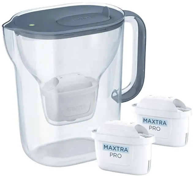 BRITA Dzbanek filtrujący Brita Style Essential+2 wkłady MaxtraPro PP (2,4l; ciemnoniebieski)