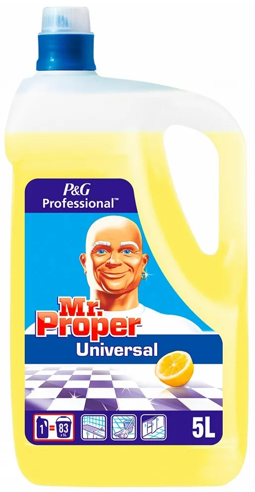 Chemia Mr. PROPER Professional Lemon, detergent lichid universal, 5 litri