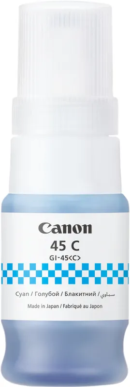 Cartus Imprimanta Canon Flacon cerneala Canon Cyan GI-45C