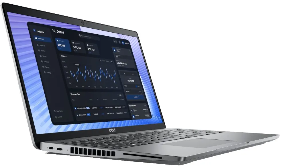 Laptop Dell Precision 3590 Ultra 7 165H 15.6"FHD IPS 400nirs AG 16GB DDR5 5600 SSD512 RTX 500_4GB Cam FHD + IR 54Wh W11Pro 2Y ProSupport