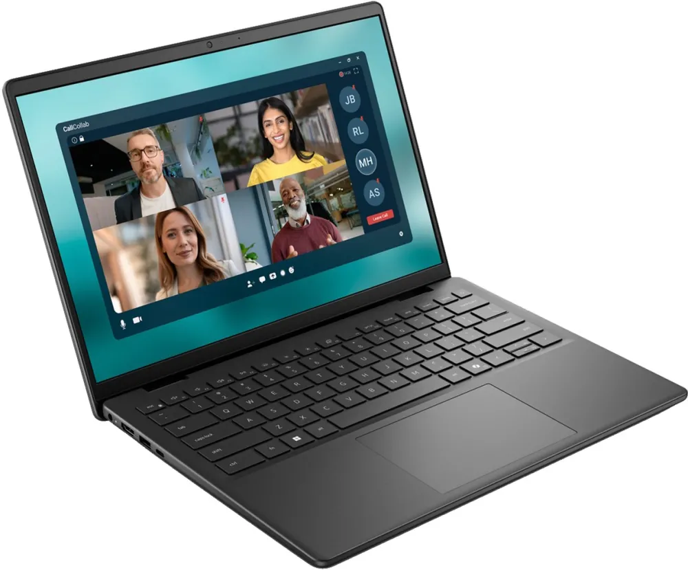 Laptop Dell Pro 14 Essential PV14250 Core 5 120U 14.0"WUXGA 300nits AG 16GB DDR5 5200 SSD512 Intel Graphics FgrPr WLAN+BT BcklKb 4C 65W W11Pro EDU Carbon Black 4Y