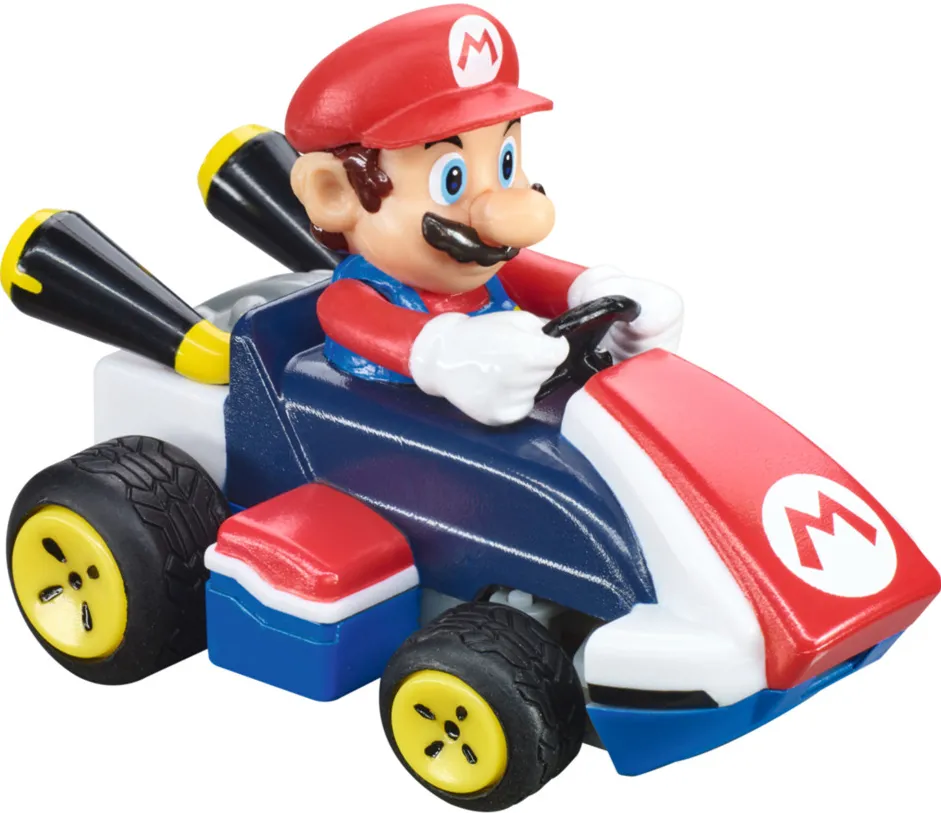 Masina Carrera 2.4GHz Mario Kart Mini RC - Mario Paperbox