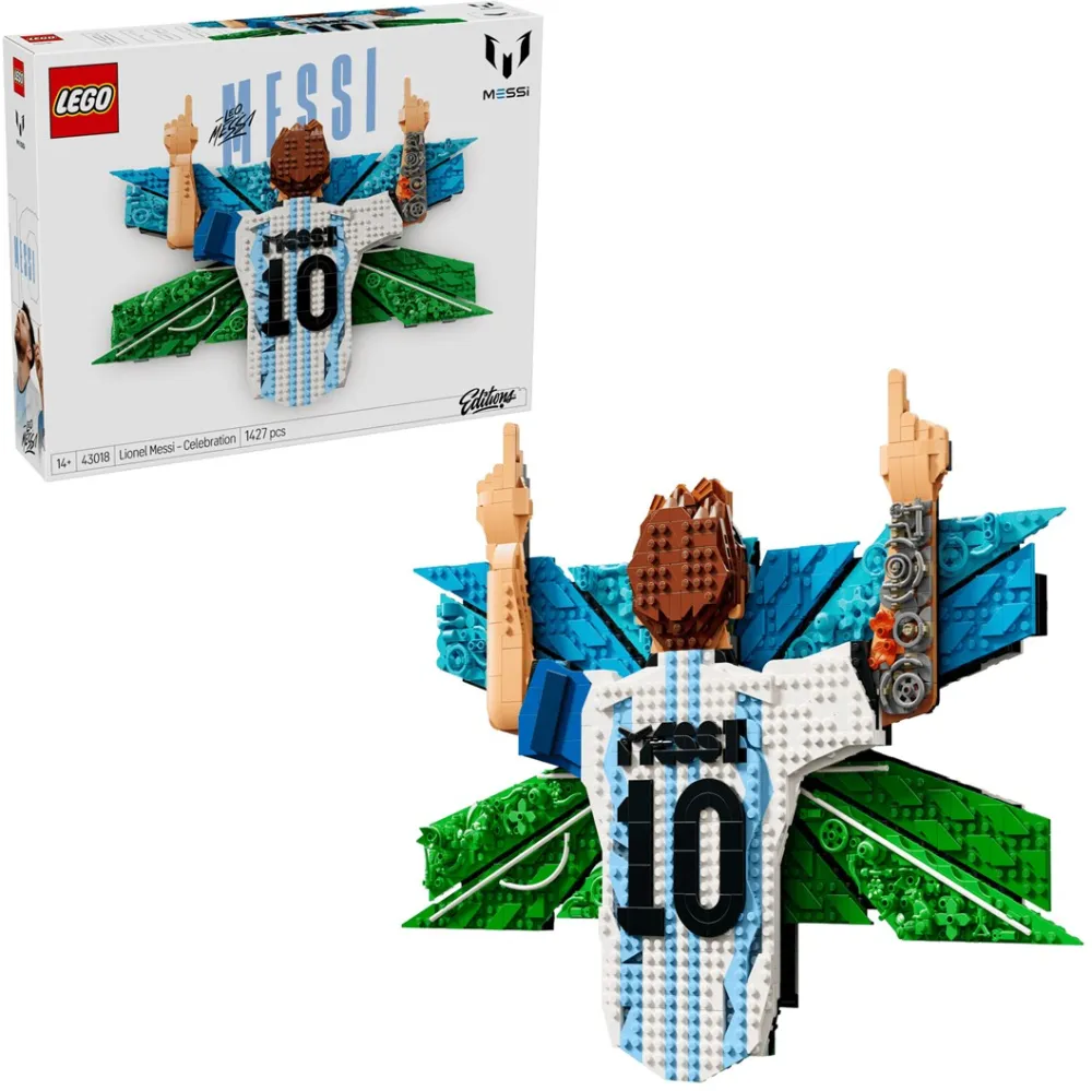 LEGO Blocks Editions 43018 Lionel Messi - cieszynka