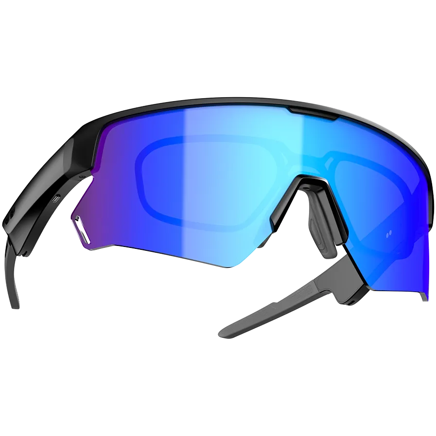 Blackview Smart Glasses D2 Sunglasses lenses Chips Jerry AD6976D4 8Mb 240mAh BT 5.1 APP HeyCyan ENC AI Lesten to music IP54 155x60x70mm Black