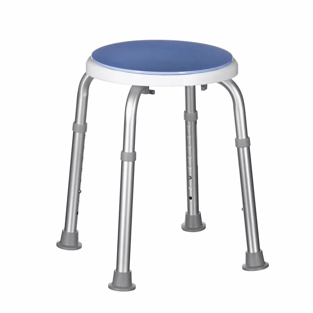 ActionMed Taburet rotund de dus din aluminiu