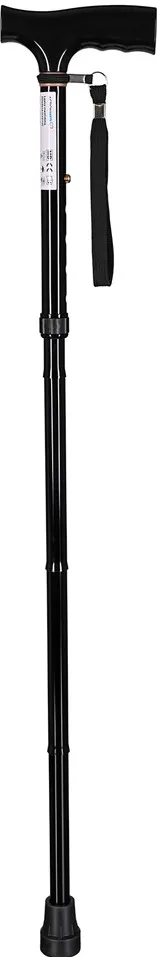 ActionMed Baston pliabil negru