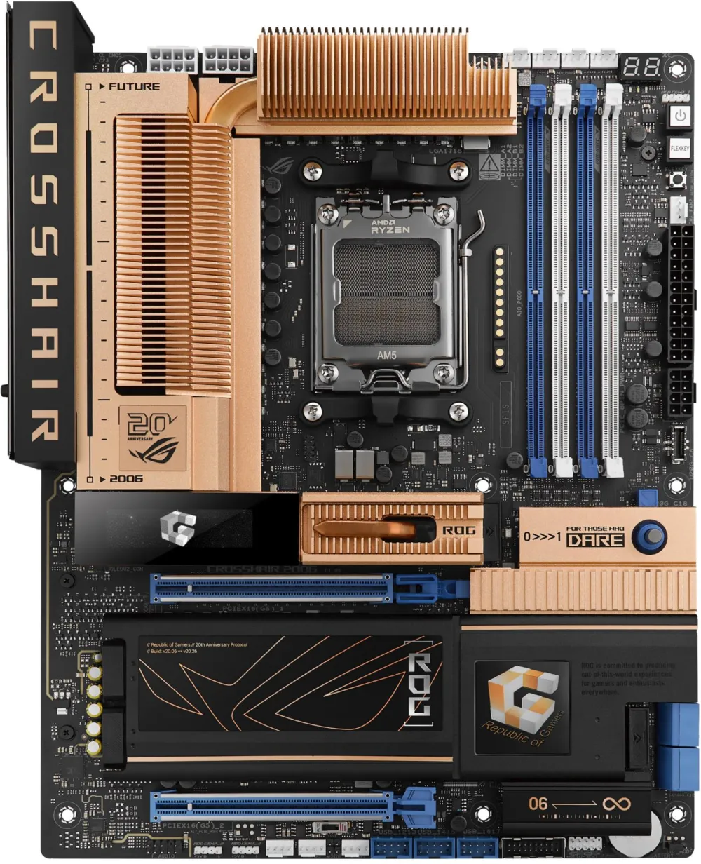 Placa de Baza Asus ROG CROSSHAIR 2006, AM5, DDR5, ATX, Negru, 90MB1PP0-M0EAY0