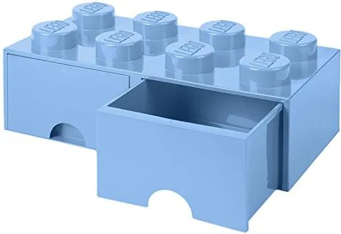 Room Copenhagen LEGO Brick Drawer 8 light blue - RC40061736
