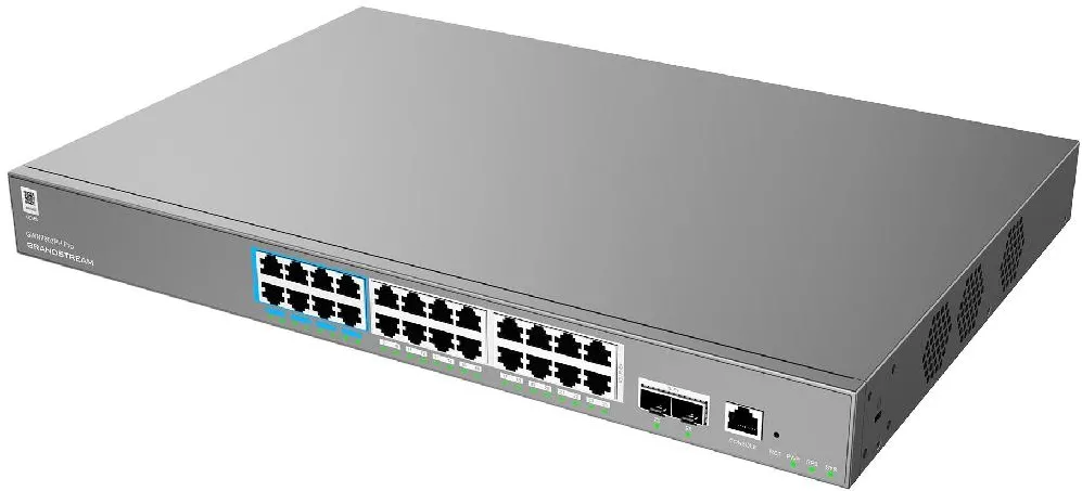 Switch Grandstream Layer 2++ Managed Network switch GWN7803PHPRO, 24x Gb RJ45 PoE