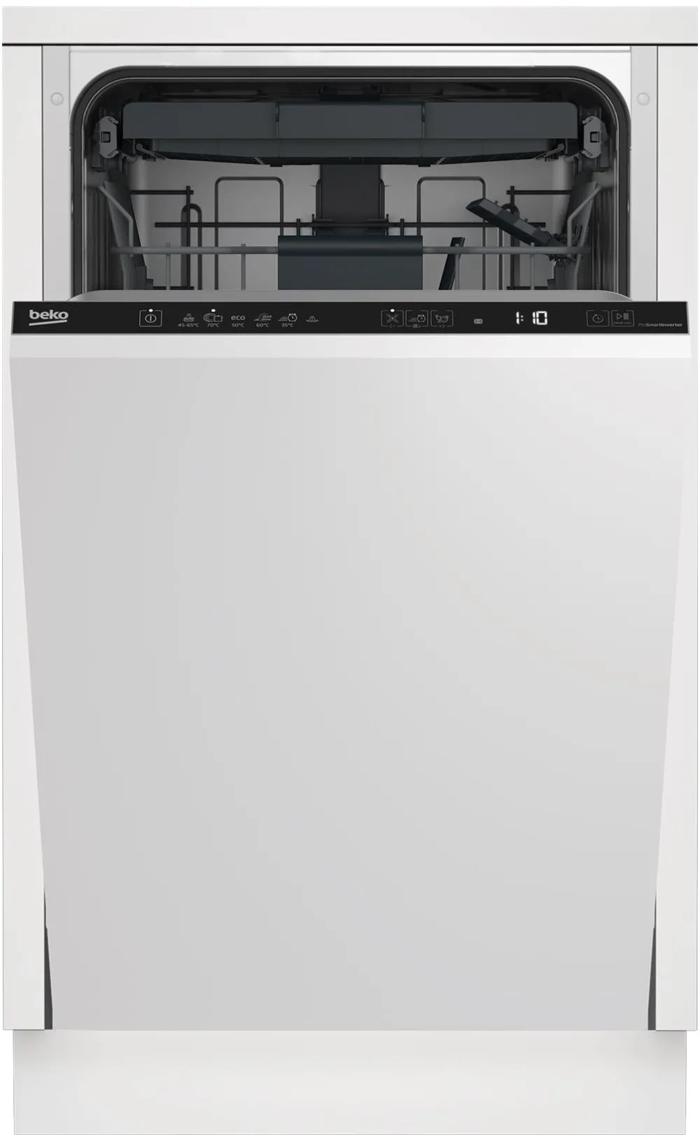 BEKO Beko DIS46120 Dishwasher, Built-inE, Width 45cm, 11 place settings, White