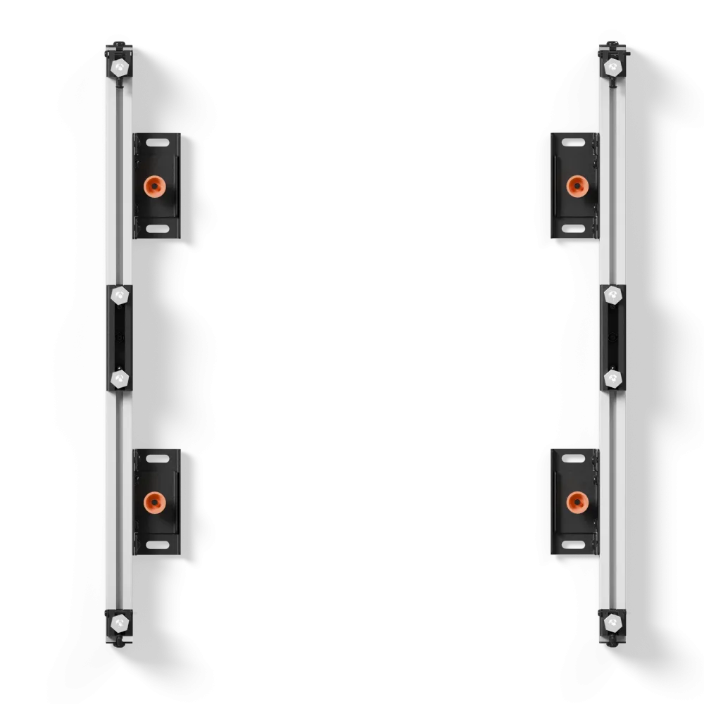 Sistem universal de montare pentru ecran LED Edbak ULS2337 2 cabinete 600 x 337.5 mm negru