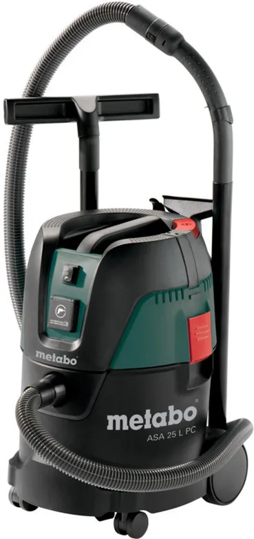 Metabo ASA 25 L PC (602014000) all-purpose vacuum cleaner, wet/dry vacuum cleaner (green/black)