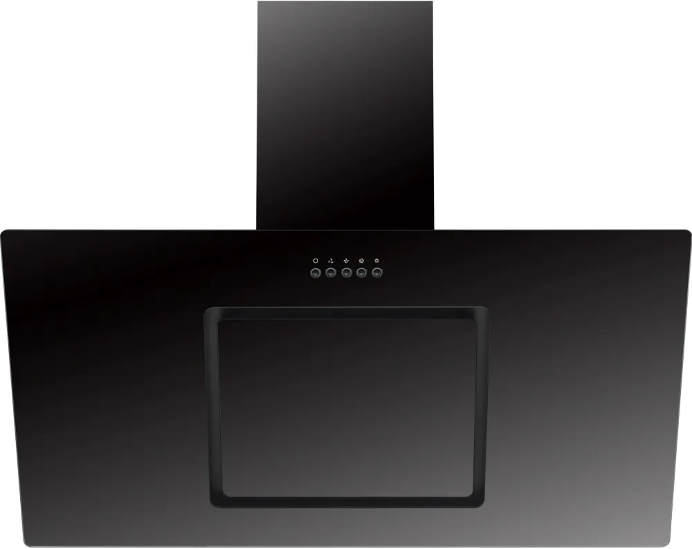Respekta CH 22010/90 SBZ, extractor hood black, 90 cm