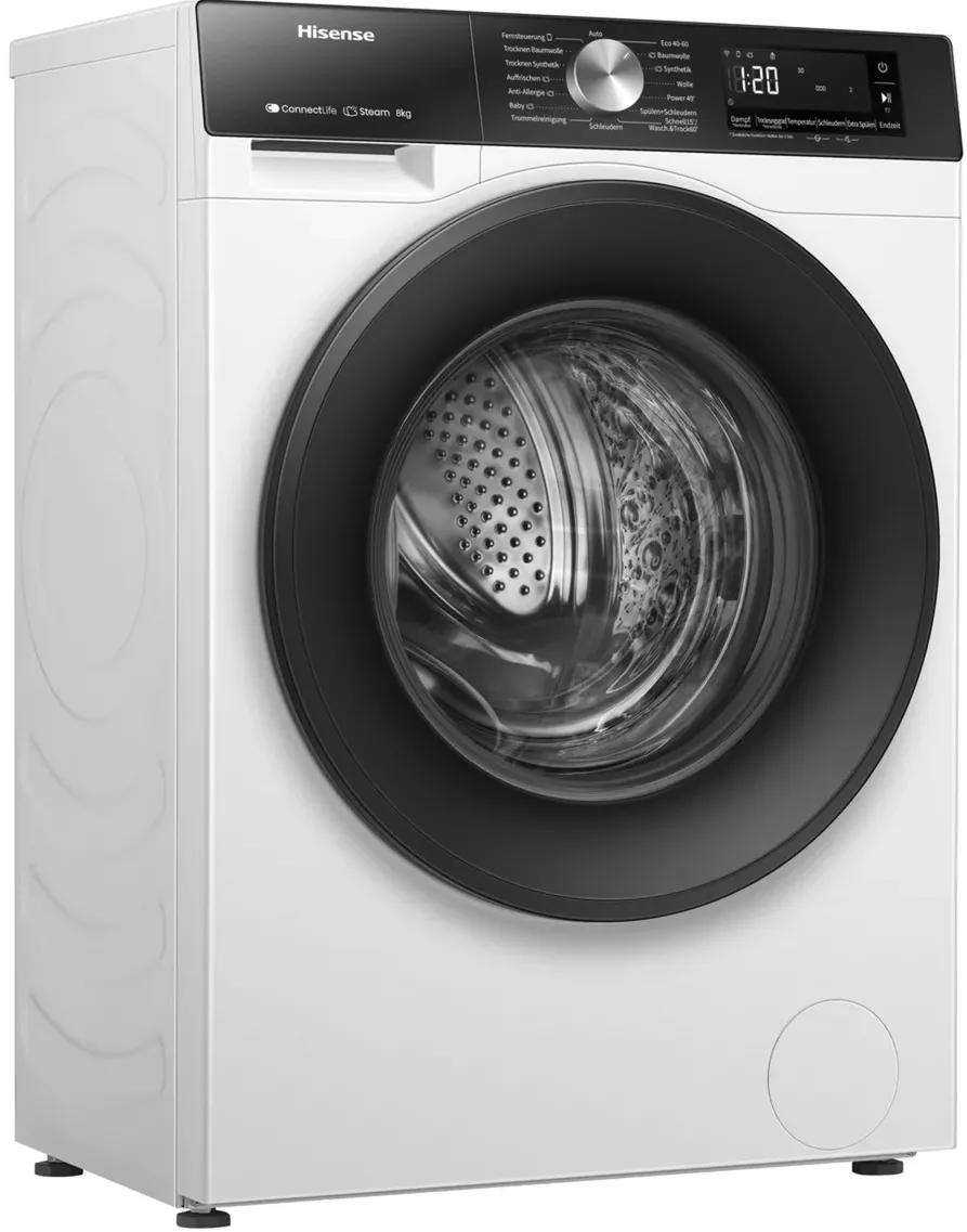 Hisense WD3S8043BW3 (white/black)