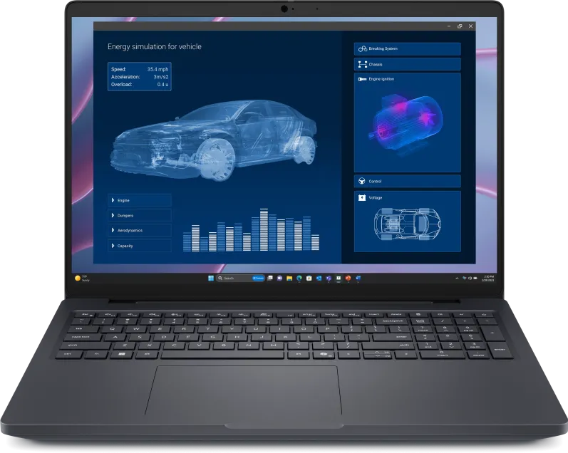 Laptop Dell DL MC16255 FHD+ R5P 340 16 256 AMD W11P