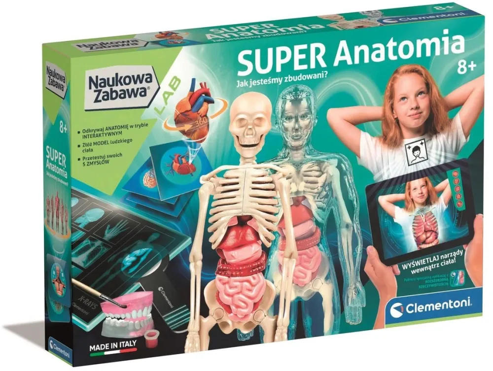 Jucarie Educationala Clementoni Zestaw Clementoni - Super anatomia