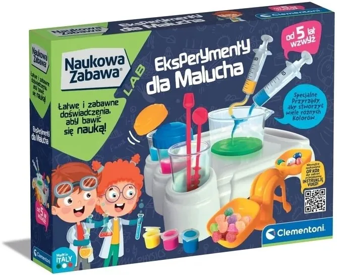 Jucarie Educationala Clementoni Zestaw Clementoni - Eksperymenty dla malucha