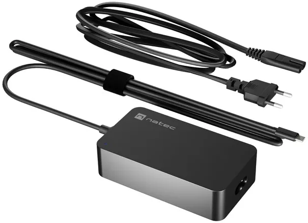 Alimentator Laptop Natec Laptop charger Grayling GAN USB-C 65W