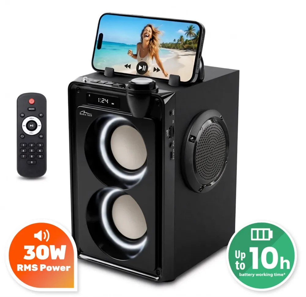 Media-Tech Portable BT speaker overbox MT3186