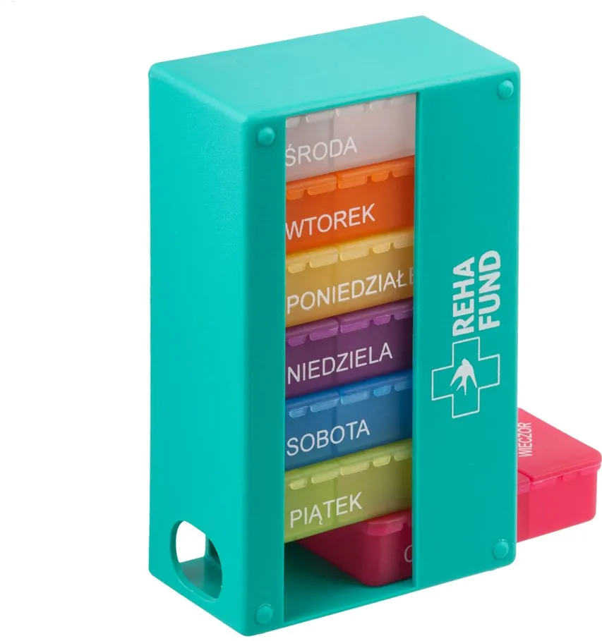 REHA FUND Kasetka tygodniowa na 3 pory dnia RF-356 REHAFUND