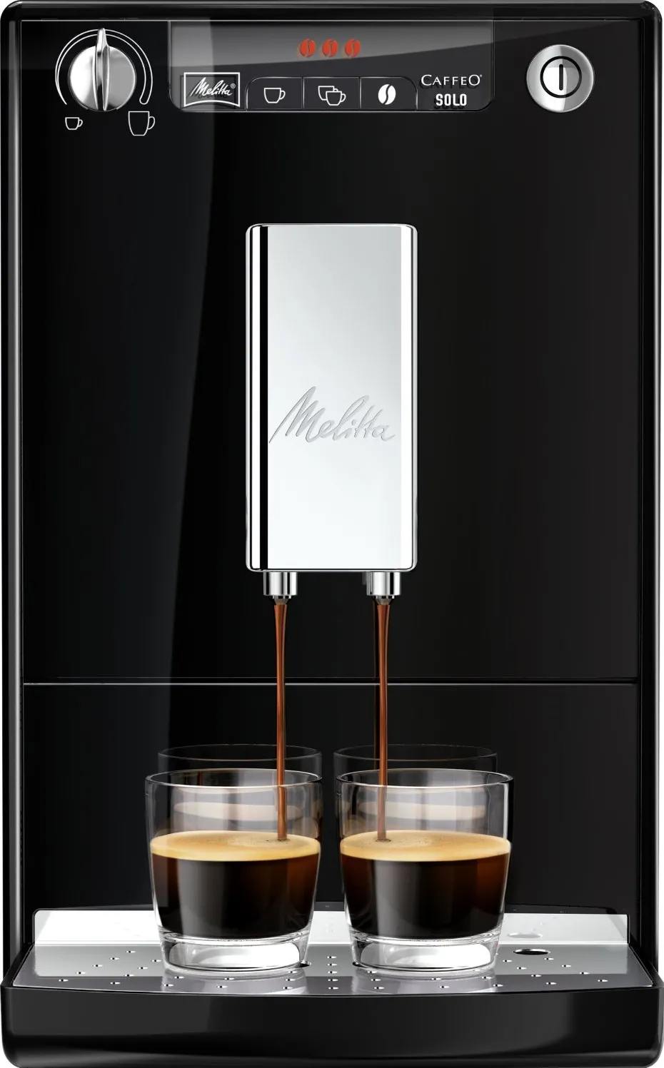 Espressor Melitta Solo E950-101, 1400W, 15 bari, 1.2l, Negru