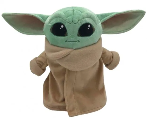 Jucarie de Plush Simba Disney Mandalorian Baby Yoda, 25 cm