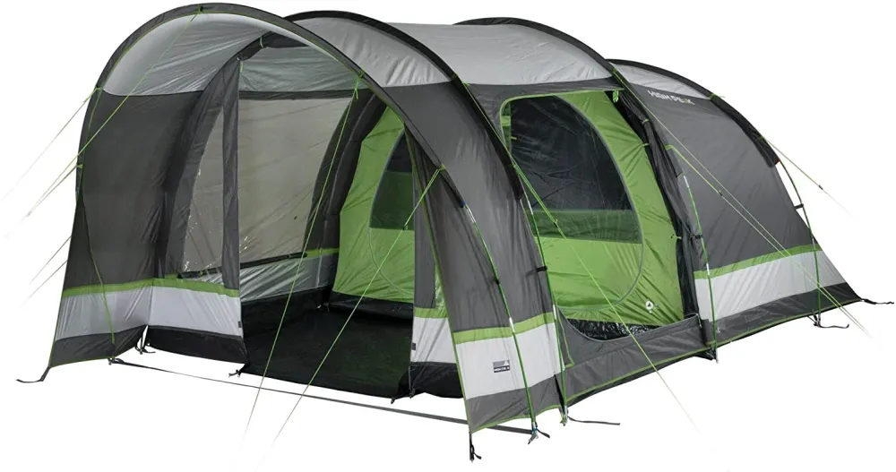 High Peak family tunnel tent Brixen 5.0 (grey/green)