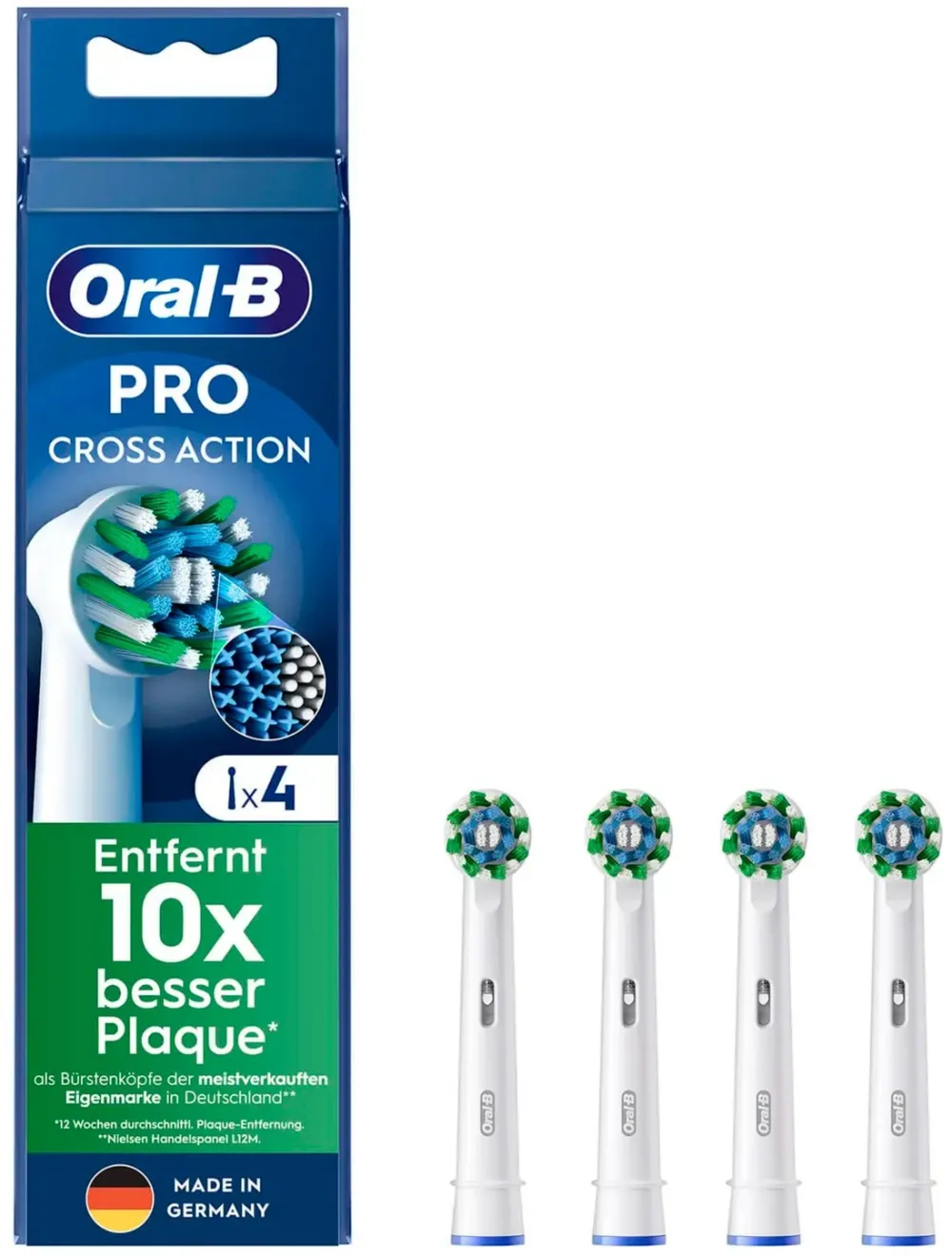 ORAL-B Rezerve periuta de dinti electrica Oral-B Pro Cross Action, 4 buc