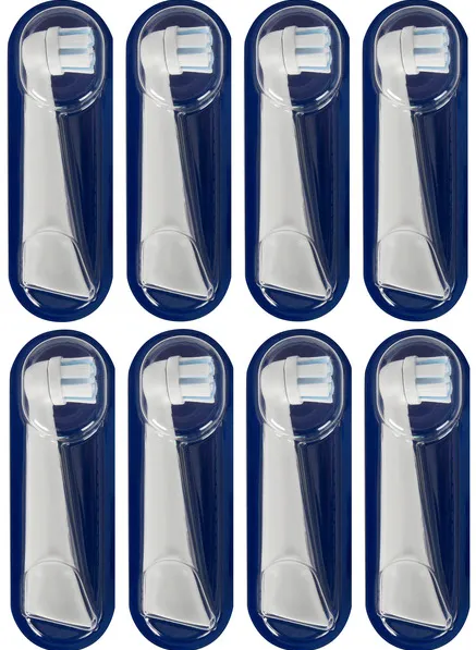 ORAL-B Braun Oral-B iO Gentle Cleaning 8-pack, white brush heads, for sensitive areas and healthier gums