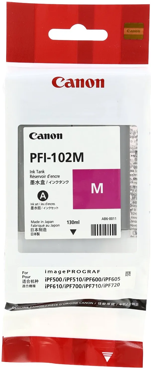 Cartus Imprimanta Canon Canon Ink PFI-102 PFI102 Magenta (0897B001)