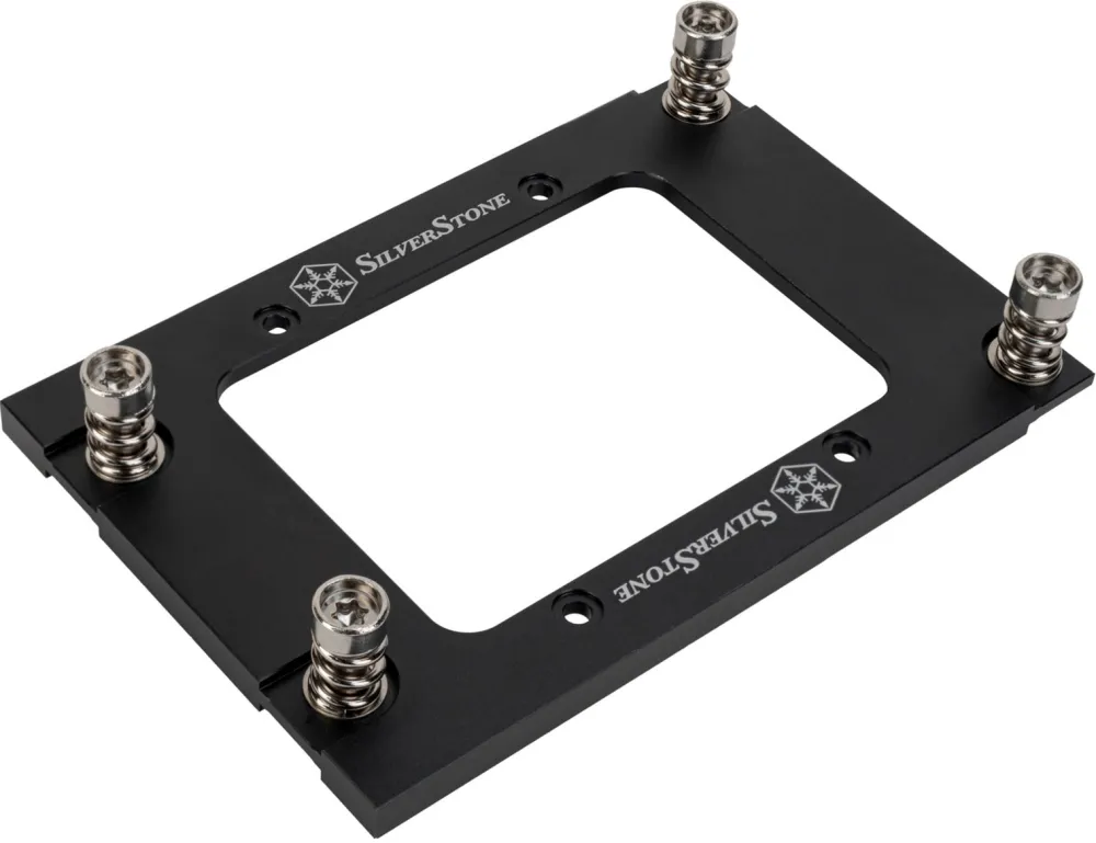 Silverstone Silverstone Technology AMD Socket sTR5 / SP6 / sWRX9 / sWRX8 / sTRX4 / TR4 / SP3 Socket Mounting Kit XAC-MK-TR5 (black, for SilverStone XE360PDD / XE360 Series)