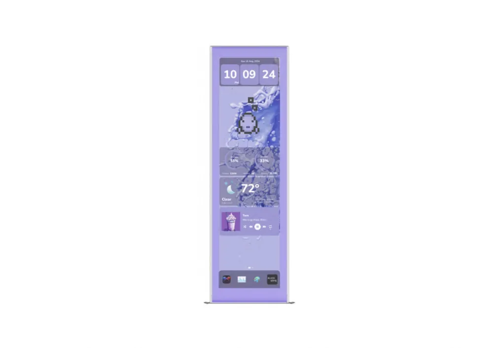 HYTE HYTE Y70 Touch Display Upgrade Taro Milk - 14.9 - purple, 14.9 inch touchscreen