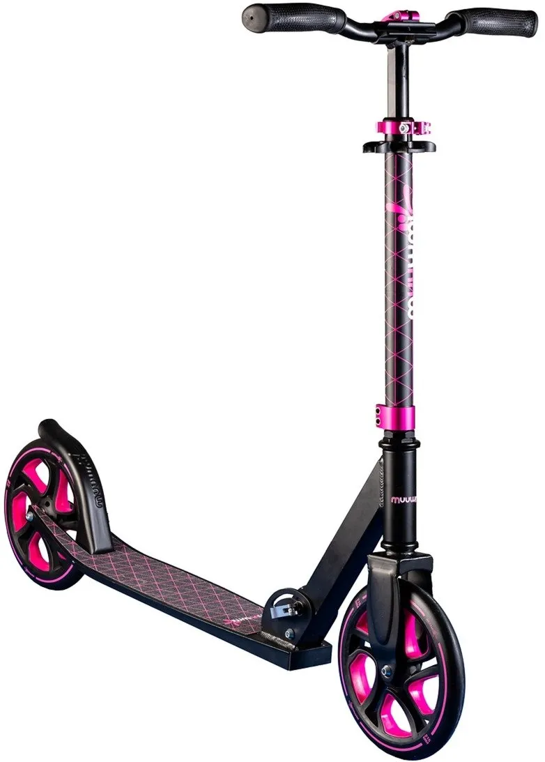Muuwmi Muuwmi Aluminum Scooter Pro 215 mm (black/pink)