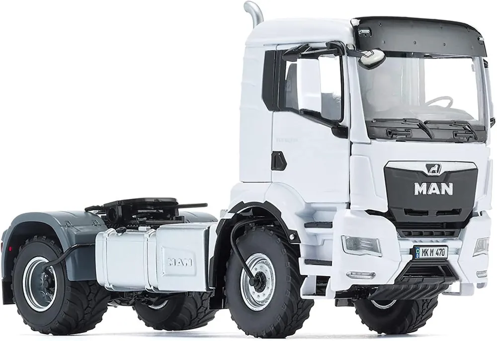 Wiking Wiking MAN TGS 18.510 4x4 BL 2-axle tractor, model vehicle (white)