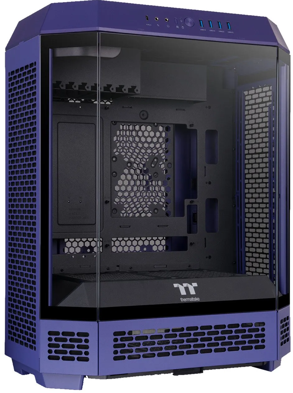 Carcasa PC Thermaltake Thermaltake The Tower 600, Tower case purple, Tempered Glass x 3