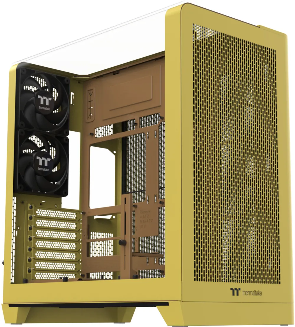 Carcasa PC Thermaltake Thermaltake View 390 Air, tower case yellow, tempered glass