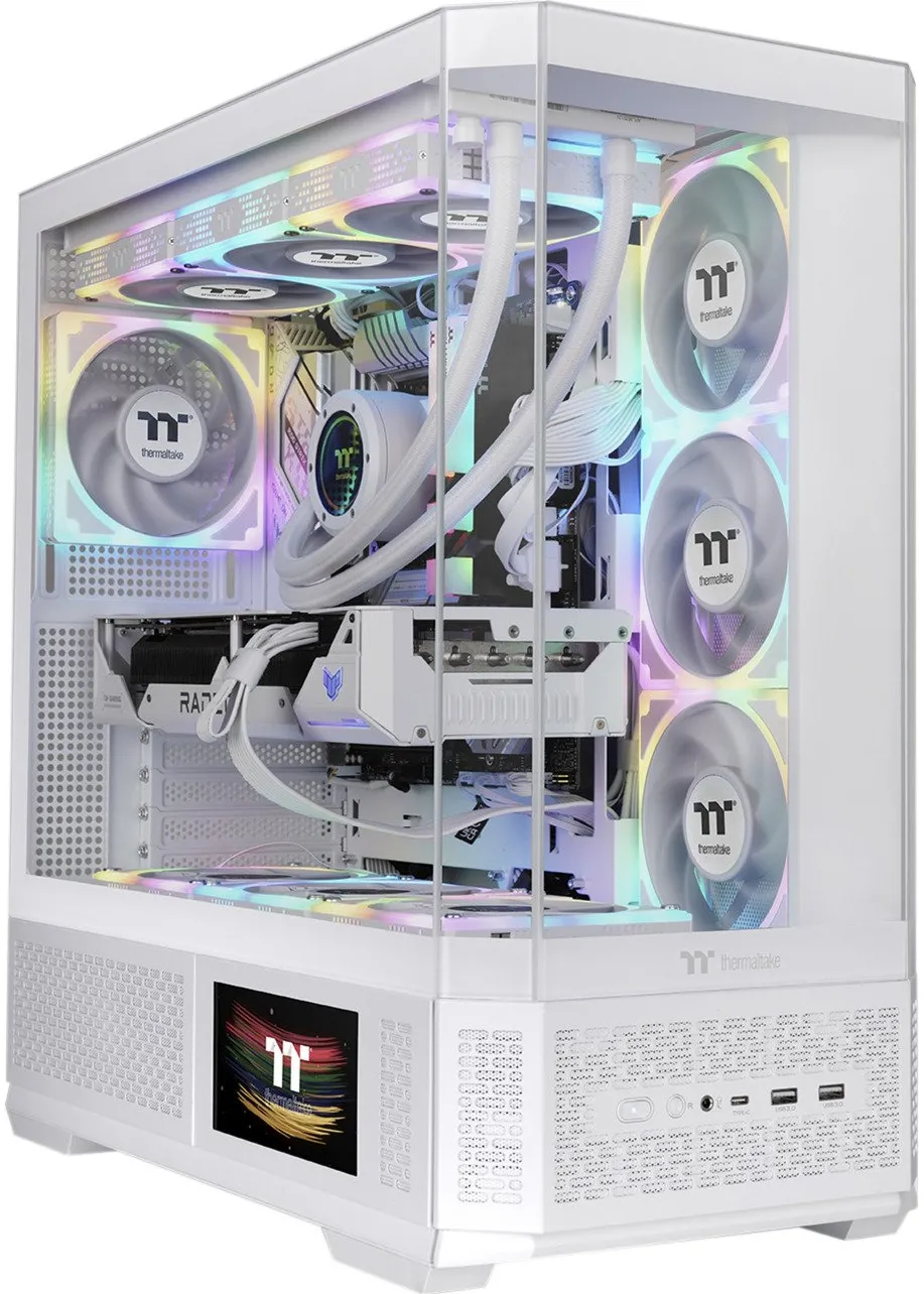 Carcasa PC Thermaltake Thermaltake View 370 TG ARGB (white, tempered glass x 3)