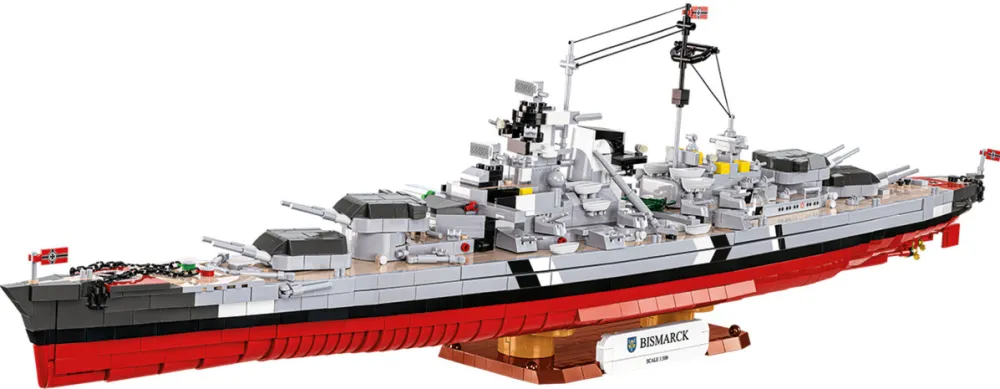Jucarie creativa Cobi Klocki Blocks Battleship Bismarck 3204 pcs.