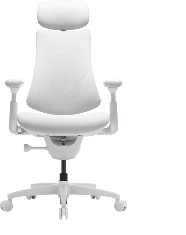 Scaun ergonomic LiberNovo Omni GEN de 45 cm (alb)