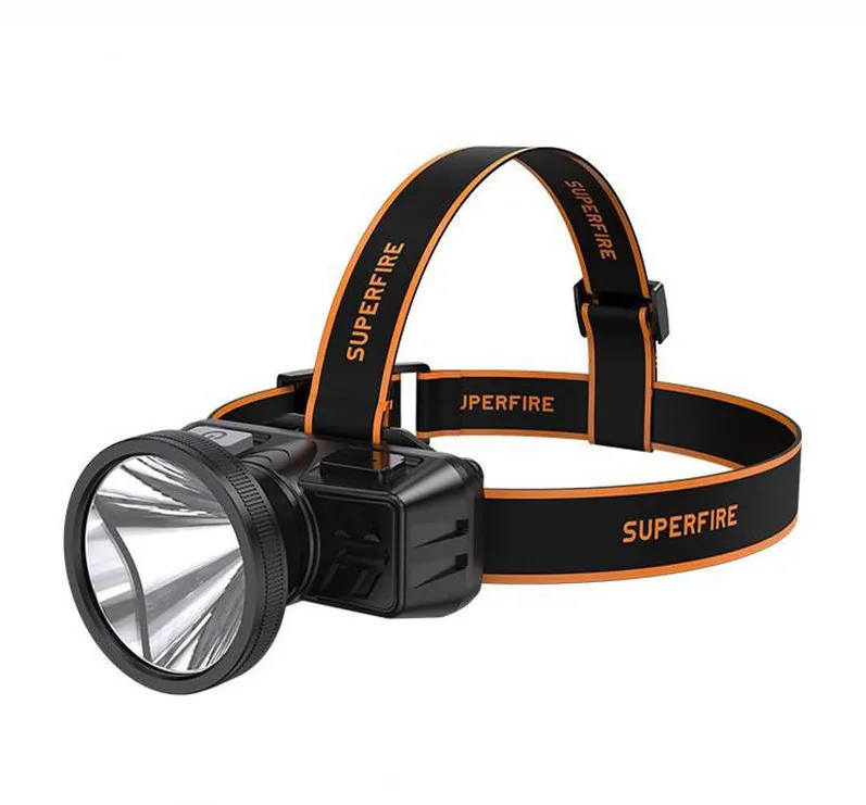 Lanternă frontală Superfire HL51 – 160 lm, micro-USB, 4 moduri, 300 m