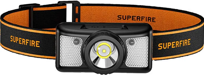 Lanternă frontală Superfire HL91-X – 200 lm, 220 m
